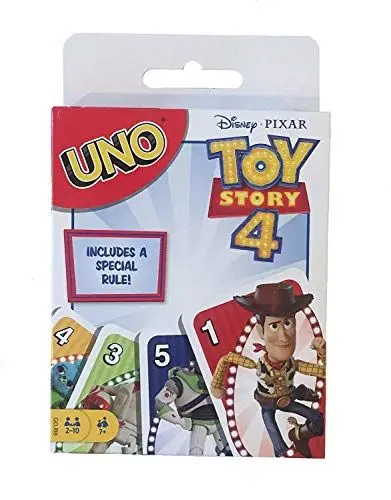Produktbild: Mattel Games GDJ88 - UNO Disney Pixar Toy Story 4 Kartenspiel, Mehrfarbig