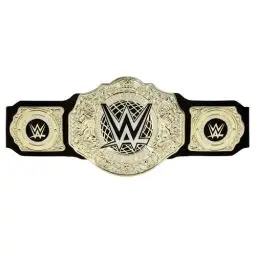 Produktbild: Mattel Mattel WWE Championship-Gürtel, World Heavyweight Championship Rollenspiel und Kostüm, ca. 100 cm langer Lederimitatgürtel mit einmaliger Anpassung, HYF18