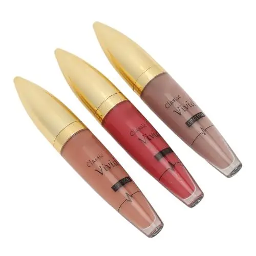 Produktbild: Matter Flüssiger Lippenstift, Langlebig, 3 Stück, 01, 03, 04, Farbton, Schnell Trocknend, 5 Ml, Matte Lippentönung für Make-up