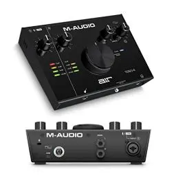 Produktbild: M-Audio AIR 192 | 4 - 2-in-2-out-USB-Audio-Interface mit MPC Beats und Ableton Live Recording-Software mit Studio-Effekten und virtuellen Instrumenten