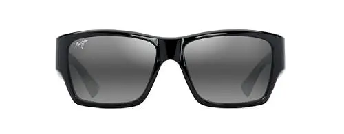 Produktbild: Maui Jim Unisex Sunglasses, Grey kaolu Shiny Black, One Size