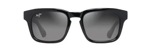 Produktbild: Maui Jim Unisex Sunglasses, Grey maluhia Shiny blk w, One Size
