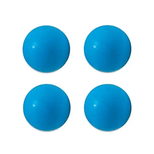 Produktbild: MAUL Neodym-Kugelmagnet – Magnet mit Silikon-Ummantelung und hoher Haftkraft für einen vielseitigen Einsatz – Magnet rund mit purem und modernem Design – Ø 11,8 mm – 4er Pack – blau
