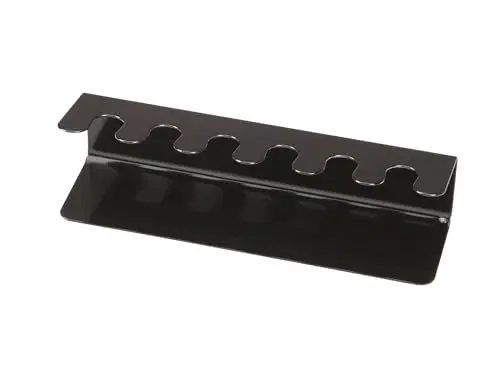 Produktbild: MAUL Stempelträger 22,5x6x6,5 cm | Eleganter Stempelhalter in gerader Ausführung | Platzsparender Büro Organizer für bis zu 6 Stempel | Ideal für Datumstempel und Firmenstempel | Schwarz