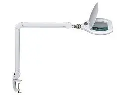 Produktbild: LED-Lupenleuchte Maulcrystal, stufenlos dimmbar, Metall, 17 Watt, weiß, 84 x 26 x 51 cm