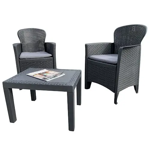 Produktbild: MAURY'S Gartenmöbel-Set, Anthrazit, Standard