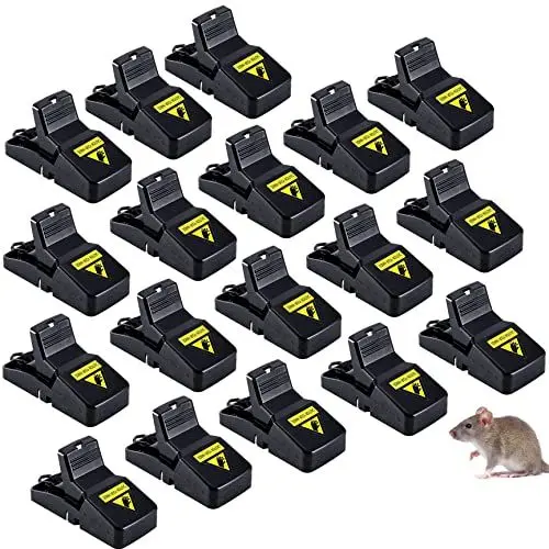 Produktbild: Mausefalle Mäusefalle Falle Schlagfalle Tierfalle Maus Mäuse Nagetiere M-608 18Stk.