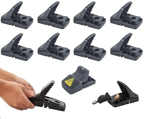 Produktbild: Mausefalle Mäusefalle Rattenfalle Falle Schlagfalle Tierfalle Maus Ratte R603 8Stk.
