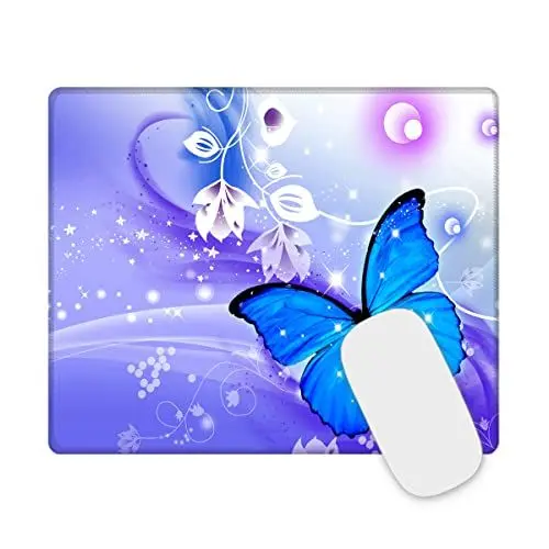 Produktbild: Mauspad Gaming Mousepad with Designs Stitched Edges 26 x 21 x 0.3 cm for PC, Laptop, Home Office (19087)