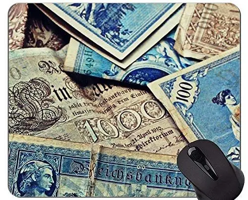 Produktbild: YENDOSTEEN Mausunterlage personalisiert, Dollar-Banknoten-Währungs-Mausunterlagen