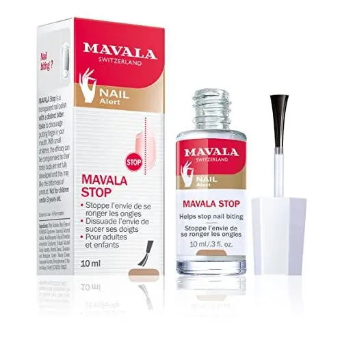Produktbild: Mavala Transparent, Stop Mavala Stop zu Verhindert Nägelkauen und Daumenlutschen für Kinder und Erwachsene, 10 ml