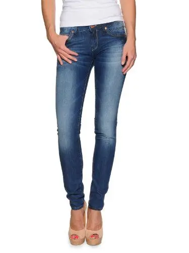 Produktbild: Mavi Damen Serena mid Cannes STR Jeans, blau, W26/L32