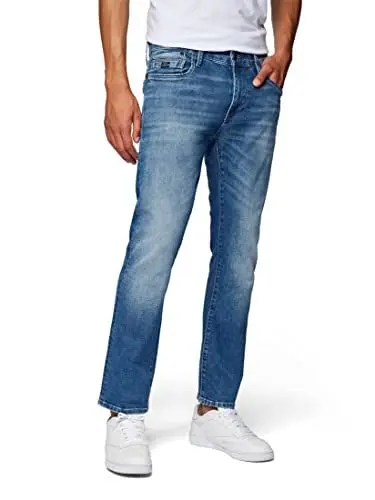 Produktbild: Mavi Herren Yves Jeans, Indigo Blau Schwarz Pro, 28/32