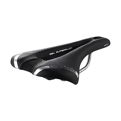 Produktbild: Selle Italia Unisex – Erwachsene Max SLR Gel Superfow Sattel, Black, L