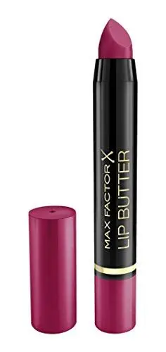 Produktbild: Max Factor Colour Elixir Lip Butter in 116 Matte Feisty Fuchsia – Pflegender Lippenstift für ein ebenmäßiges Finish – Maximale Farbintensität & langer Halt