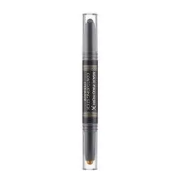 Produktbild: Max Factor Contouring Stick Eyeshadow Bronze Moon & Forest Green – Lidschattenstift mit hellem und dunklem Farbton für einen gelungenen Augenaufschlag – Mit cremiger Textur