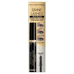 Produktbild: Max Factor Divine Lashes Mascara 001 Rich Black, 8 ml Vanilla