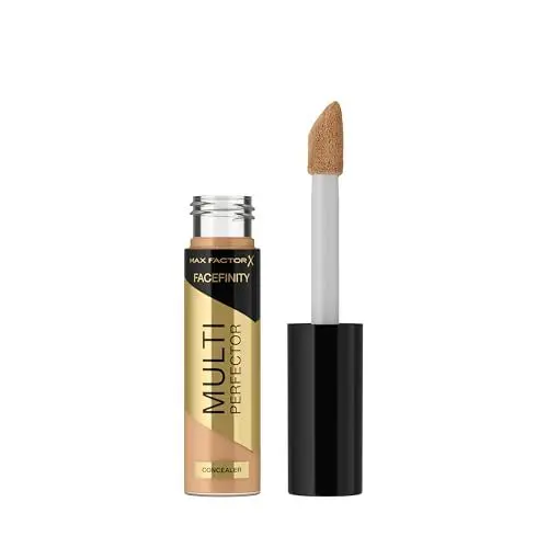 Produktbild: Max Factor Facefinity Multi-Perfector Concealer, All In One, Conceal Imperfections, Instant Brightening, Natrual Finish, Lightweight, Vegan, Customisable Coverage - 4N, 11 ml