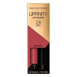 Produktbild: Max Factor Lipfinity 30 Cool, 1er Pack (1 x 2,3 ml & 1 x 1,9 ml)