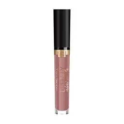 Produktbild: Max Factor Lipfinity Velvet Matte Elegant Brown 35 – Liquid Lippenstift mit mattem Finish in elegantem Nudeton – Mit pflegendem Kokosöl – Hält bis zu 24 Stunden