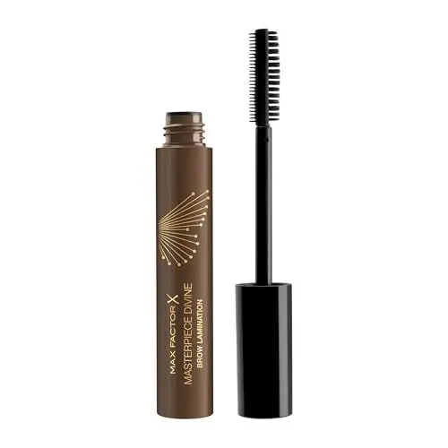 Produktbild: Max Factor Masterpiece Divine Brow Lamination Gel, Augenbrauengel mit pflegender Gel-Wachs-Formel für professionelle Lamination-Looks, Fb. 003 Medium