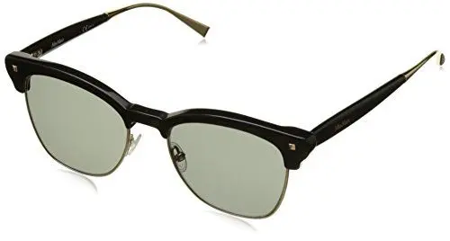Produktbild: Max Mara Damen MM Needle II 5L MDC 51 Sonnenbrille, Schwarz (Black Rosegold/Grey Green)