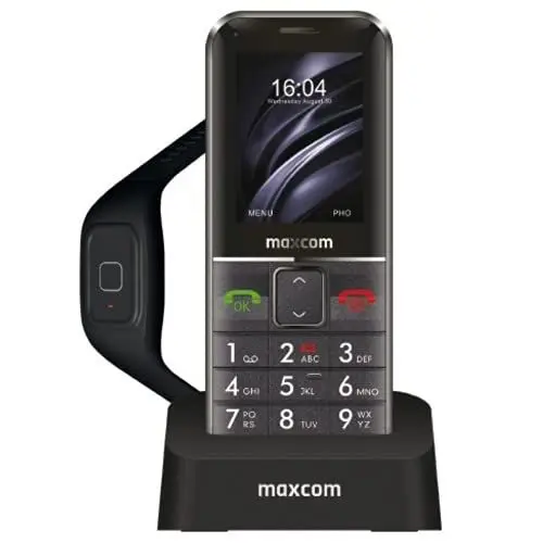 Produktbild: MaxCom Seniorehandys MM735, Schwarz