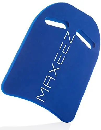 Produktbild: MAXEEZ® Schwimmbrett für Erwachsene & Kinder (ab 15 kg) - Schwimmhilfe zur Verbesserung des Schwimmstils - Schwimmlernhilfe mit idealem Auftrieb - kein Aufsaugen von Wasser