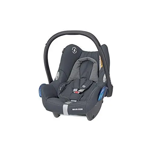 Produktbild: Maxi-Cosi CabrioFix Babyschale, Baby-Autositze Gruppe 0+ (0-13 kg), nutzbar bis ca. 12 Monate, passend für FamilyFix oder EasyFix Basisstation, Essential Graphite (grau)