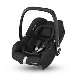 Produktbild: Maxi-Cosi CabrioFix i-Size, Siège Auto Bébé, 0 à 12 mois, 12 kg max., Siège Auto ISOFIX Léger (3,2 kg), Grand Canopy, Ultra-molletonné, Compatible avec les Poussettes Maxi-Cosi, Essential Black