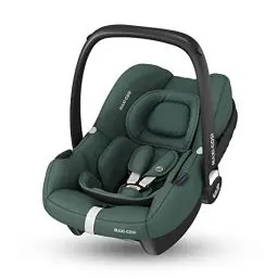 Produktbild: Maxi-Cosi CabrioFix i-Size, Siège Auto Bébé, 0 à 12 mois, 12 kg max., Siège Auto ISOFIX Léger (3,2 kg), Grand Canopy, Ultra-molletonné, Compatible avec les Poussettes Maxi-Cosi, Essential Green