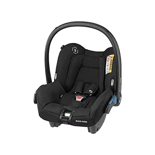 Produktbild: Maxi-Cosi Citi Babyschale, federleichter Gruppe 0+ Autositz (0-13 kg), nutzbar ab der Geburt bis ca. 12 Monate, essential black, schwarz