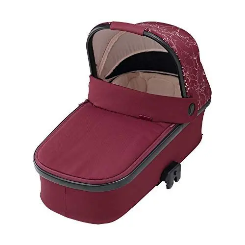 Produktbild: Maxi-Cosi Oria Babywanne, groß, bequem und federleichter Kinderwagenaufsatz, geeignet für Maxi-Cosi-Kinderwagen/Buggys, nutzbar ab der Geburt - 6 Monate, (ca. 0-9 kg), marble plum