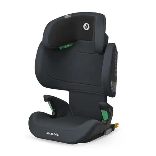 Produktbild: Maxi-Cosi RodiFix M i-Size, Kindersitz mit hohem Rücken, 3,5–12 Jahre, 100–150 cm, ISOFIX-Kindersitz, G-CELL Seitenaufprallschutz, verstellbare Höhe, schnelles und einfaches Anschnallen, Basic Grey