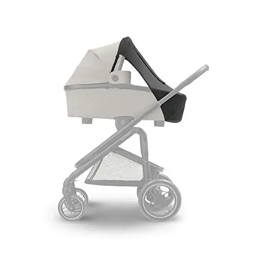 Produktbild: Maxi-Cosi Sonnenverdeck, kompatibel mit Maxi-Cosi Babywannen, Kinderwagen und Babyschalen, Sonnenschutzfaktor USF 50+, mit Sichtfenster, Baby-Sonnenschutz, mehrere Verwendungsmöglichkeiten, Schwarz
