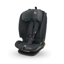 Produktbild: Maxi-Cosi Titan Plus i-Size, mitwachsender Kinderautositz, 15 Monat-12 Jahre (76-150 cm), G-CELL-Seitenaufprallschutz, 4 Liegepositionen, weiche Schaumstoffpolster in Kopfstütze, Authentic Graphite