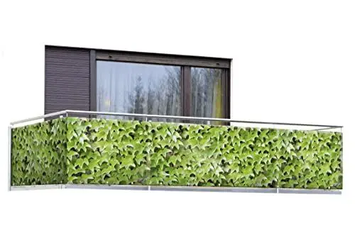 Produktbild: Maximex Balkon-Sichtschutz WILDER WEIN schnelltrocknend Mehrfarbig
