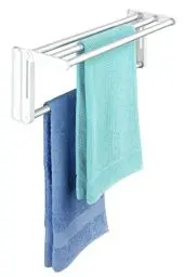 Produktbild: Maximex Raumspartrockner für Heizkörper, ausreichend Platz zum Trocknen, auch auf dem Balkon nutzbar, seitlich ausziehbar von 58-108 cm, inkl. spezielle Halterungen für Flachheizkörper