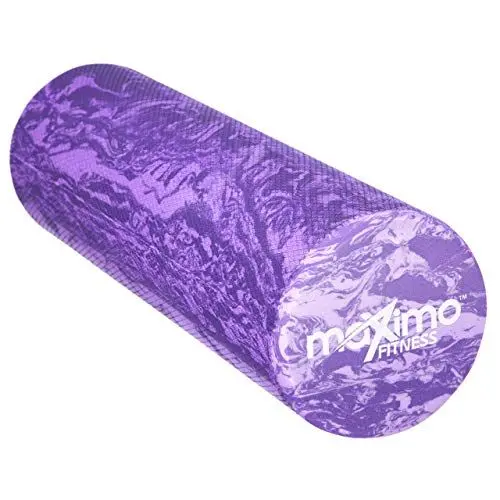Produktbild: Maximo Fitness Faszienrolle für Wirbelsäule & Rücken, Beine, Arme (45x15 cm) - Mittel-Harte Massagerolle für Yoga, Pilates, Regeneration nach Sport