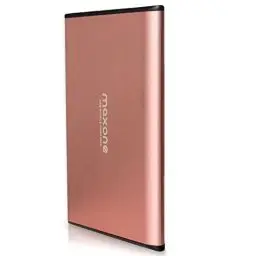 Produktbild: Maxone Externe Festplatte 500GB Tragbare festplatten 2,5 Zoll USB 3.0 Backups HDD Tragbare für TV,PC,Mac,MacBook, Chromebook, Wii u, Laptop,Desktop,Windows (500GB, Pink)