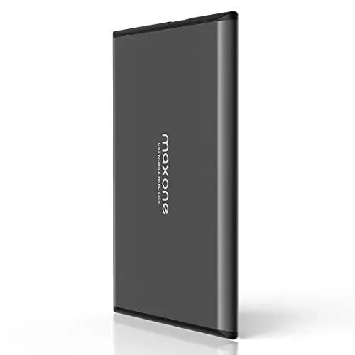 Produktbild: Maxone Externe Festplatte 320GB 2,5 Zoll Tragbare USB Festplatten External Hard Drive USB 3.0 Backups HDD für TV,PC,Mac,MacBook, Chromebook, Wii u, Laptop,Desktop,Windows(320GB, Grey)