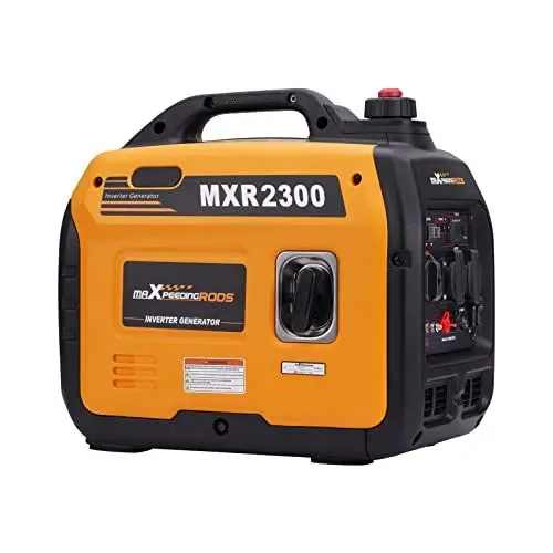 Produktbild: maXpeedingrods 2300W Inverter Stromerzeuger Superleise Tragbarer für Outdoor Camping Wohnmobil 4 Takt Leicht Notstromaggregat Benzin für Reise Garage, Wohnwagen mit USB und 230 V Steckdosen