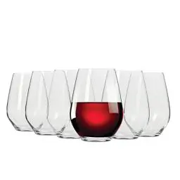 Produktbild: Maxwell & Williams Vino Stiellose Rotweingläser 6er Set, 540ml, Geschenkkarton