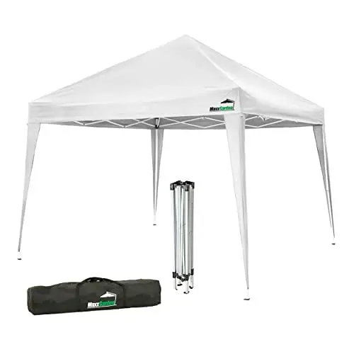 Produktbild: MaxxGarden Faltpavillon 3x3 m – Gartenzelt - Partyzelt - 9m² - UV Schutz 50+ - Wasserdicht - Weiß