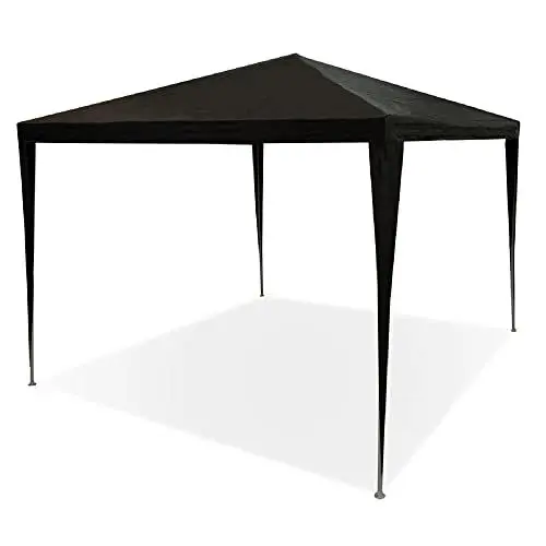 Produktbild: MaxxGarden Pavillon 3x3 - Wasserdicht Stabil - Festzelt und Gartenzelt - Bierzelt - Partyzelt 9m² - UV Schutz 50+ - Anthrazit