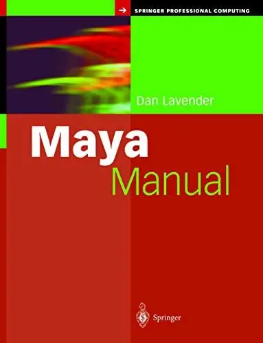 Produktbild: Maya Manual (Springer Professional Computing)