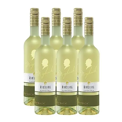 Produktbild: Maybach Qualitätswein Riesling trocken 2016 (6 x 0.75 l)