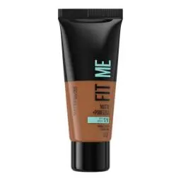Produktbild: MAYBELLINE Fit me MatteundPoreless Make-up, flüssiges Make-up, passt sich dem Hautton an, feuchtigkeitsspendend, mattierend, leichte bis mittlere Deckkraft, Nr. 352 Truffle, 30 ml (1er Pack)