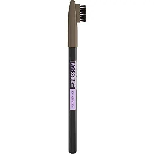 Produktbild: Maybelline New York 2-in-1 Augenbrauenstift mit anspitzbarer Spitze und weicher Bürste, Express Brow, Nr. 04 Medium Brown, 1 Stück