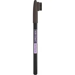 Produktbild: Maybelline New York 2-in-1 Augenbrauenstift mit anspitzbarer Spitze und weicher Bürste, Express Brow, Nr. 06 Black Brown, 1 Stück